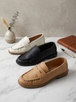 Mocassin Cuir Matt ELENA