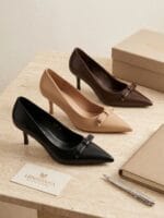 Escarpin Semi-Cuir ELENA