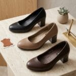 Escarpin a talon S9897