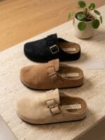 Sabot Birk en Daim