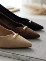 Escarpin En Daim Tendance 782-316-1 – Image 2