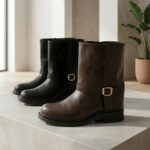 Bottine en Semi-cuir 5859
